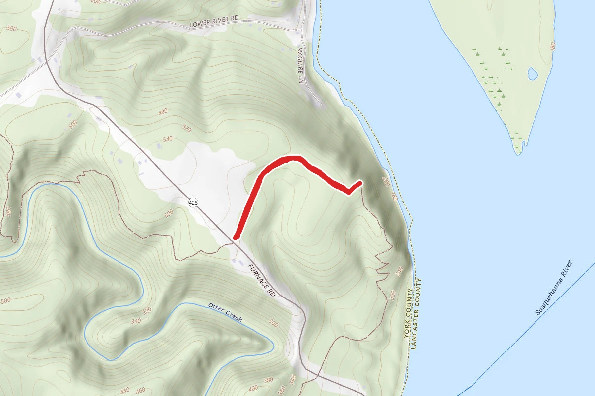 Urey Overlook via Mason-Dixon Trail