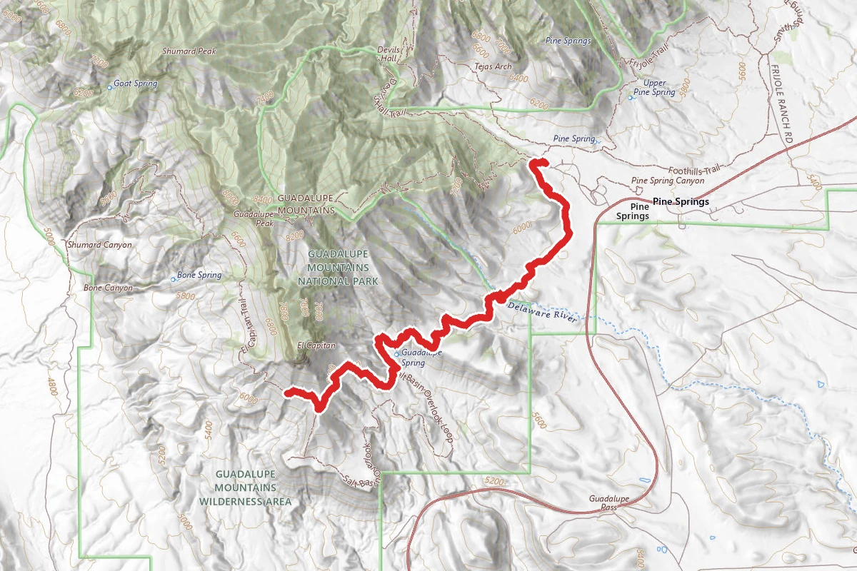 El Capitan Trail