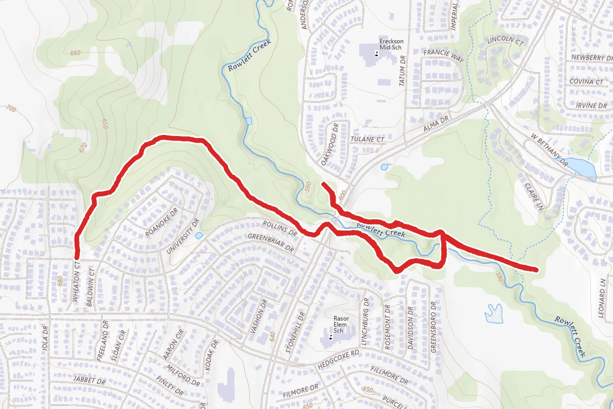 Rowlett Creek Trail