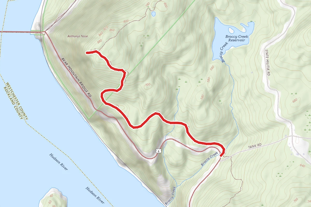 Anthony's Nose via Camp Smith Trail