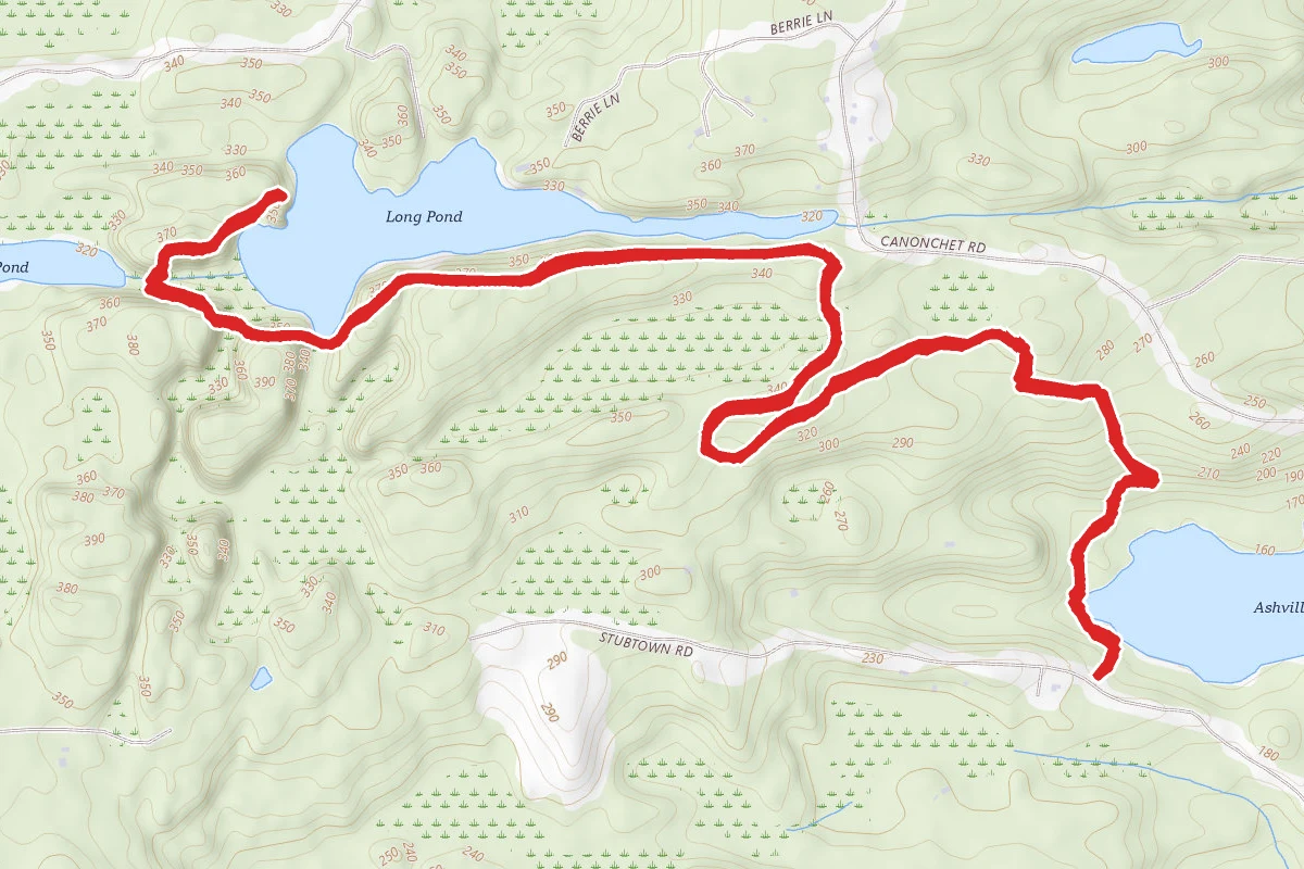 Long Pond Woods Trail