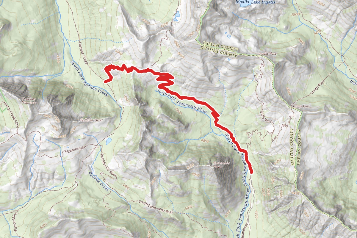 Esmeralda Basin Trail