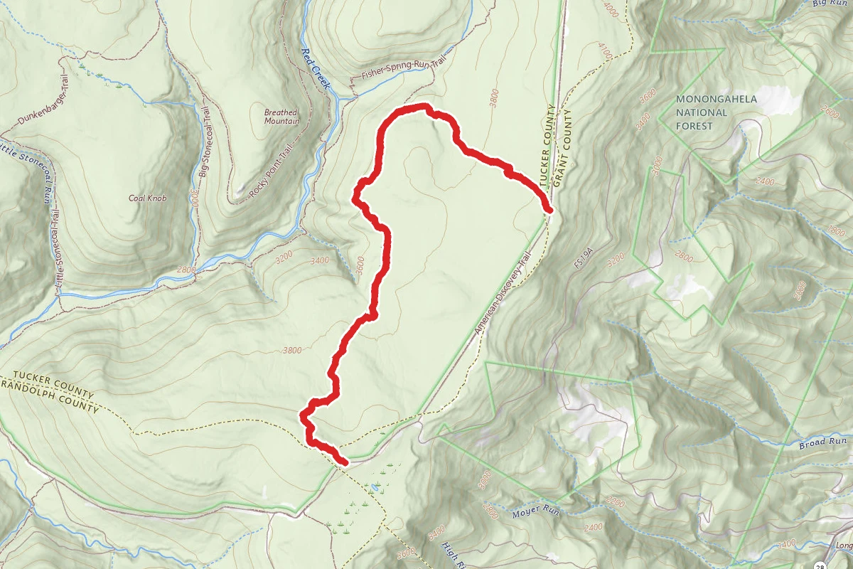 Rohrbaugh and Wildlife Trail