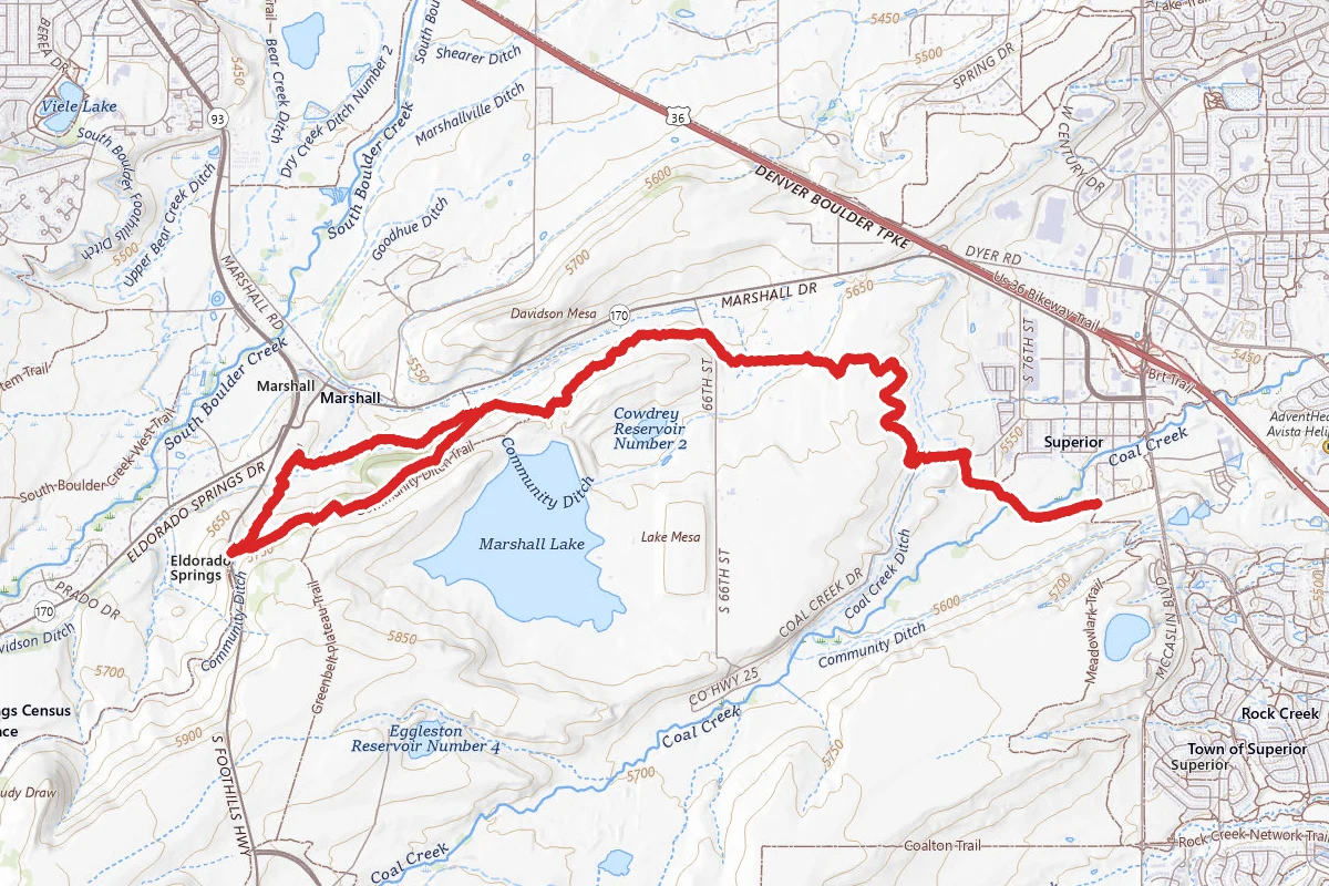 Singletree and Mayhoffer Trail