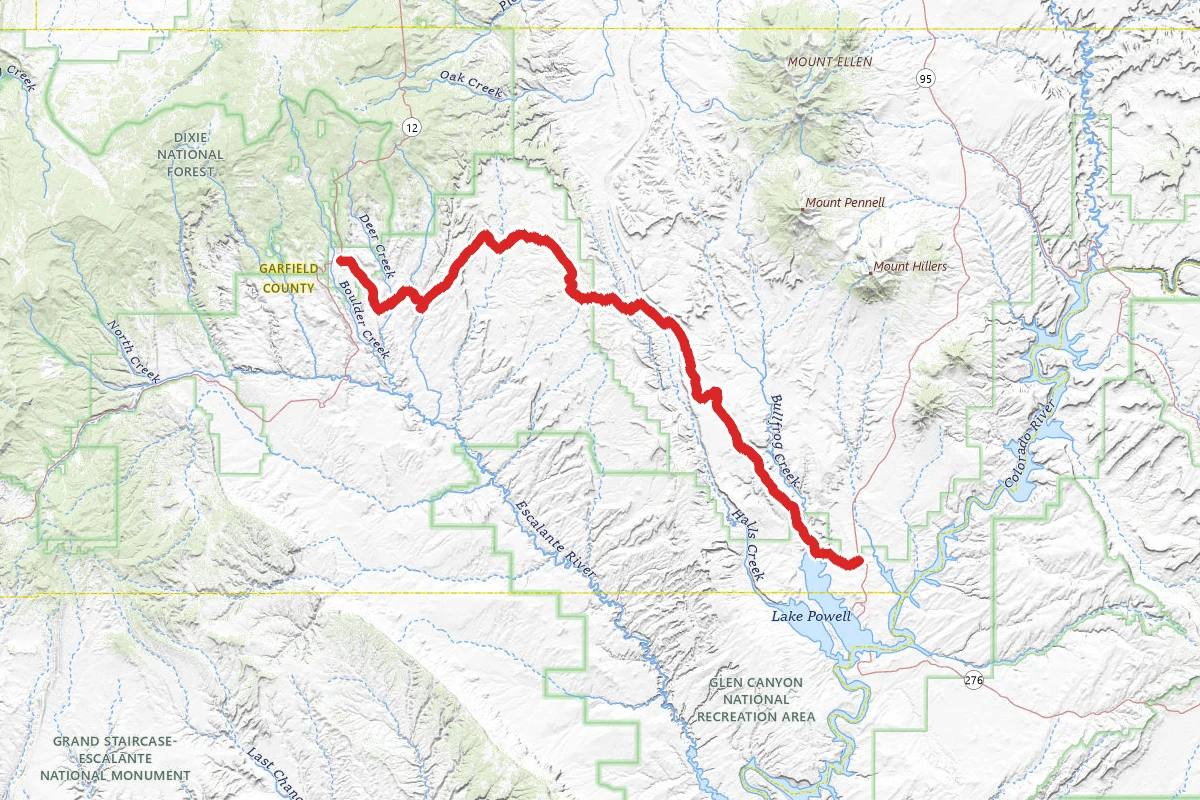 Burr Trail OHV Road