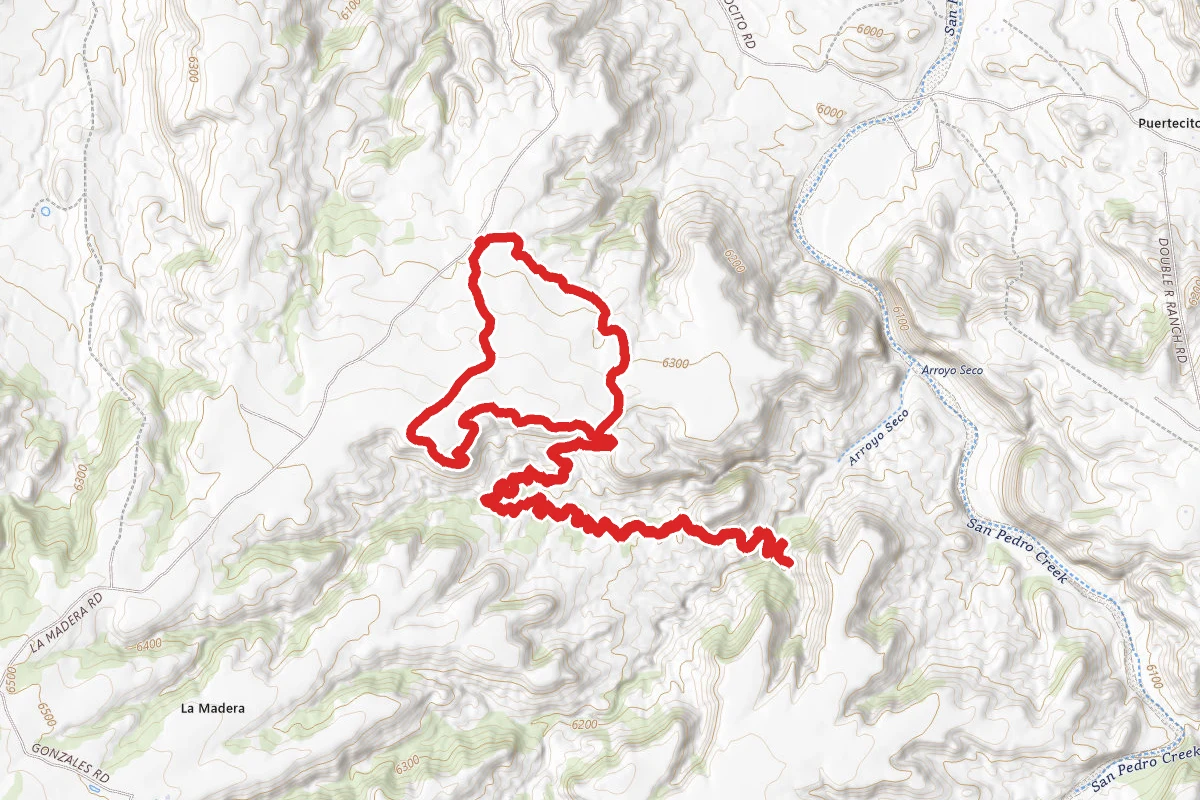 Mesa Trail Loop and Los Duendes Trail