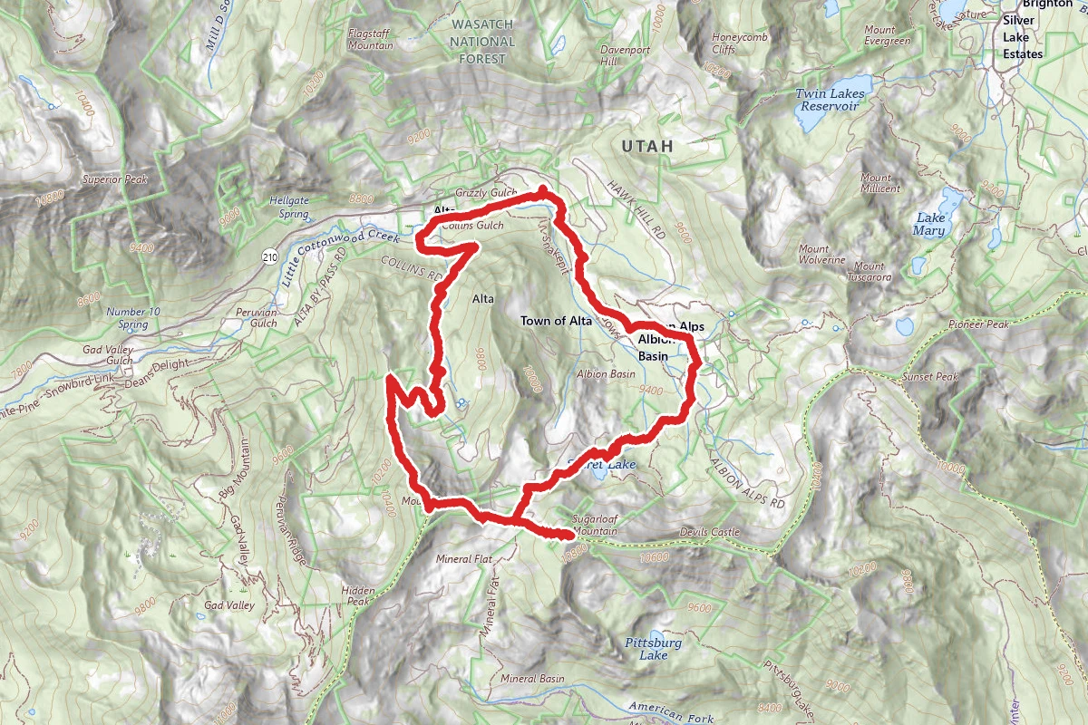 Sugarloaf - Mount Baldy Loop