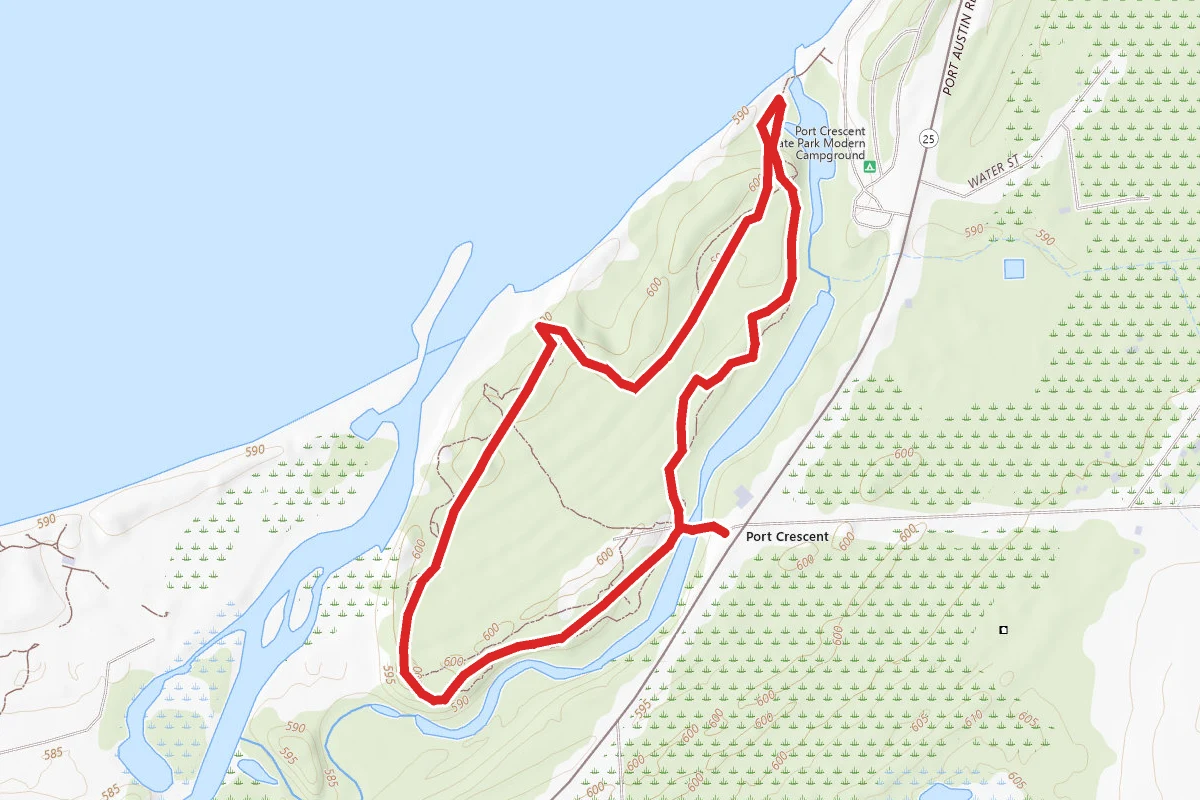 Port Cresent State Park Trail