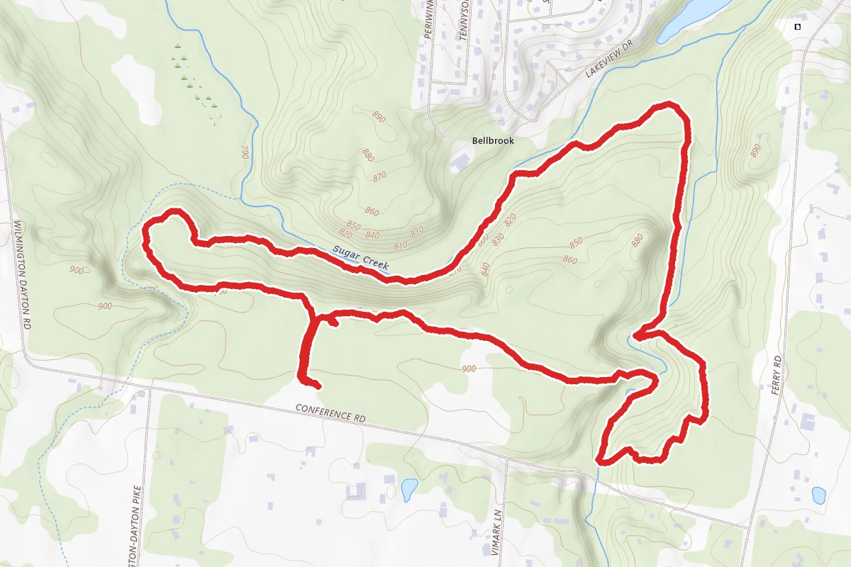 Sugarcreek Green Outer Loop Trail