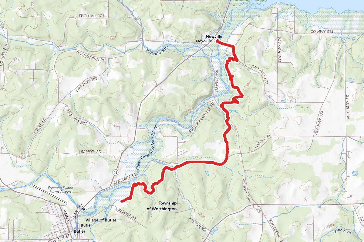 Clear Fork Valley Scenic Trail