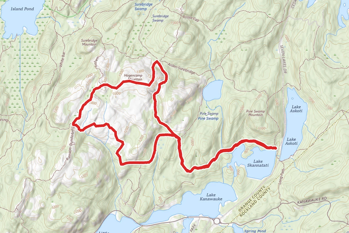 Long Path, Dunning, Ramapo-Dunderberg Loop