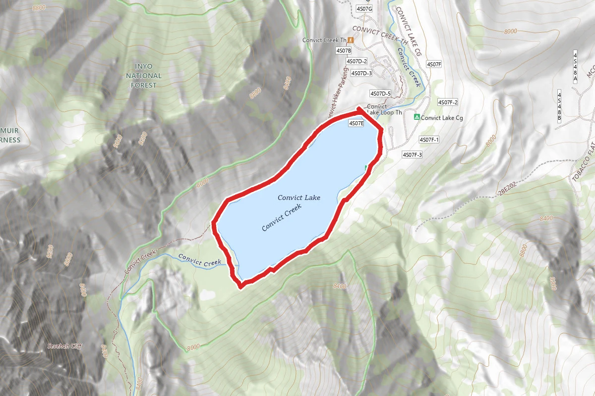 Convict Lake Loop Trail
