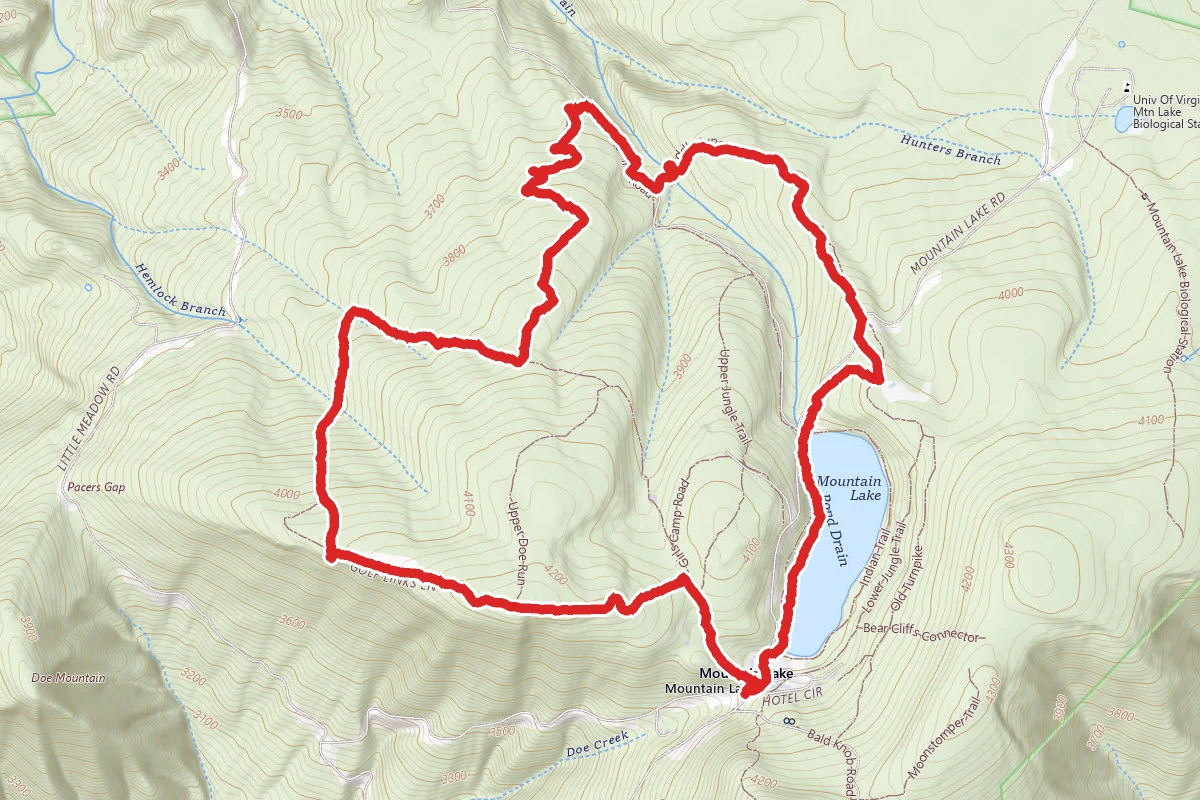 Mountain Lake Trails Loop