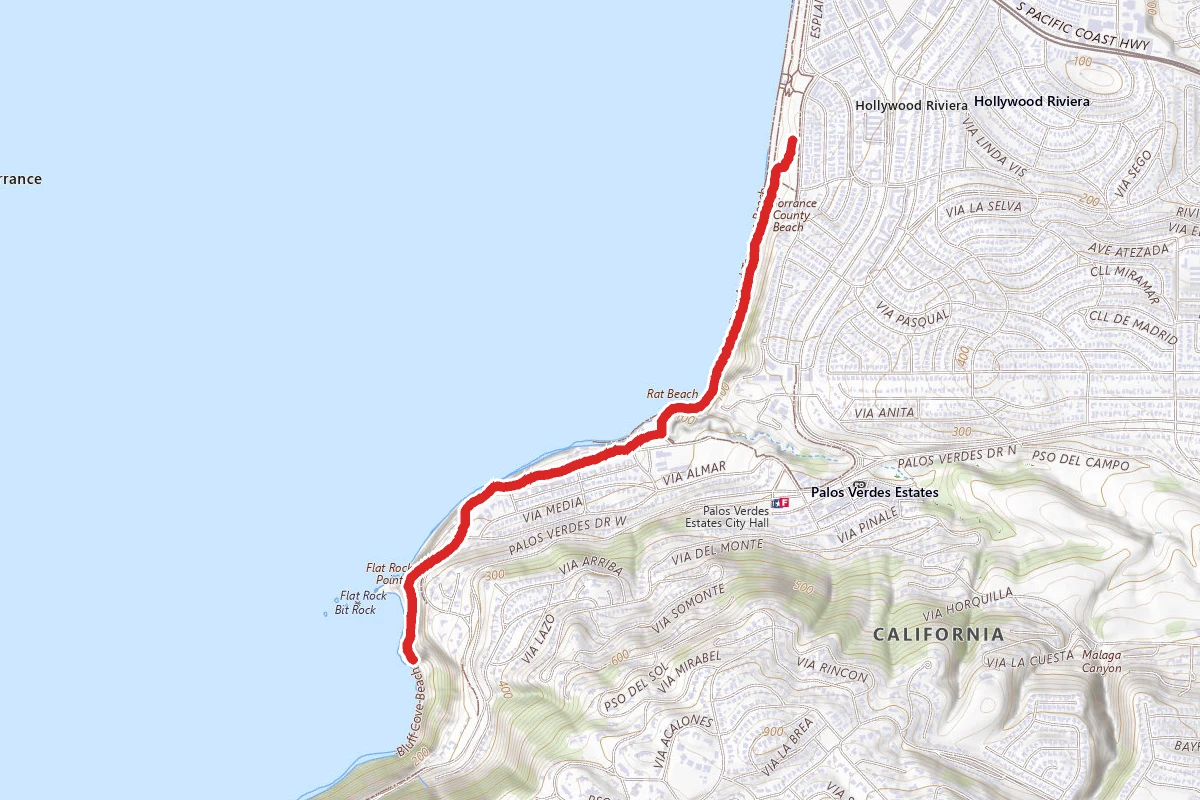 Torrance Beach to Flat Rock Point