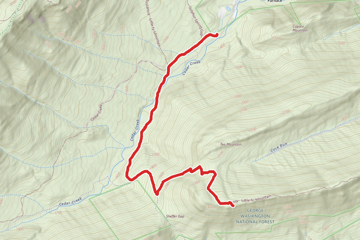 Kepler Overlook via Tuscarora Trail