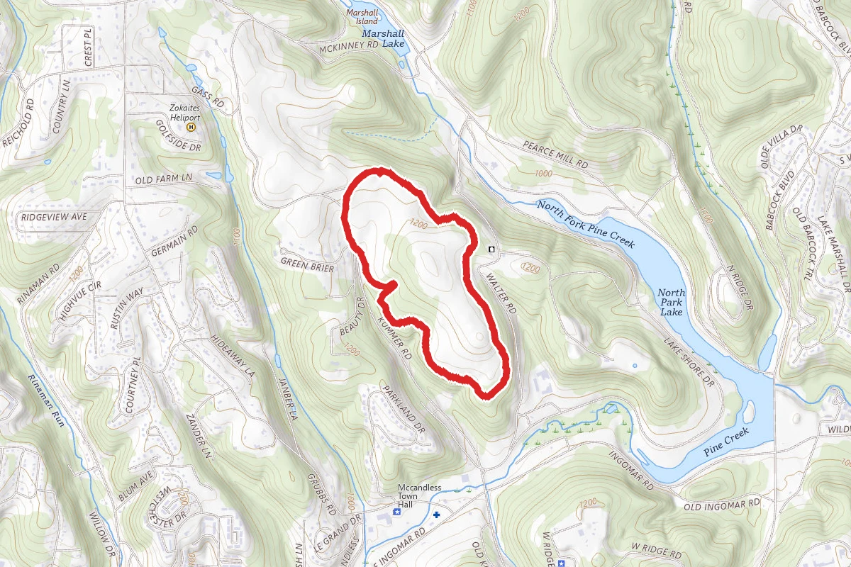 North Park Golf Course Loop