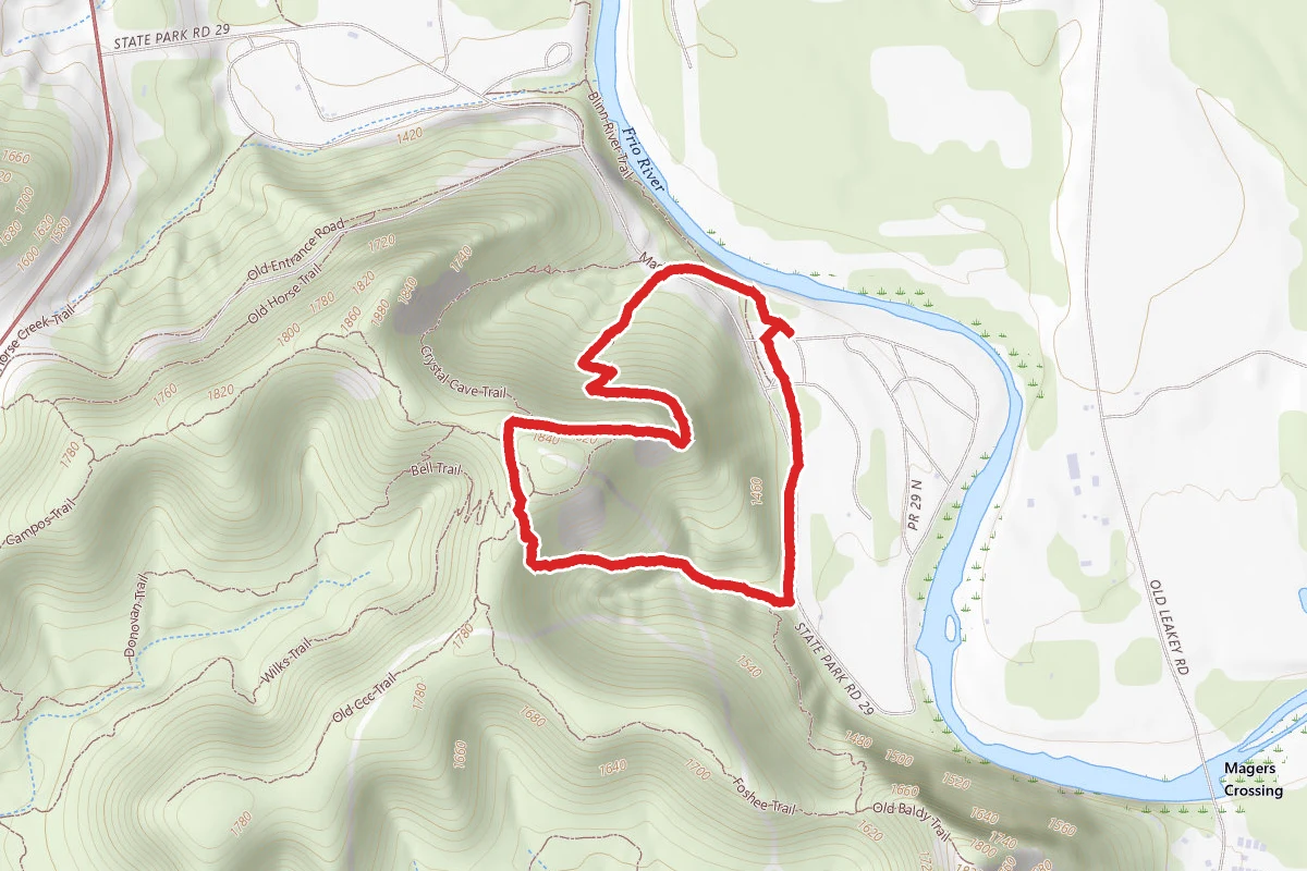 Bridges Trail to Bird Trail Loop