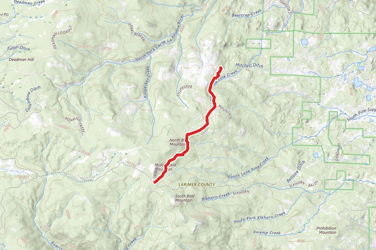 North Lone Pine Trail