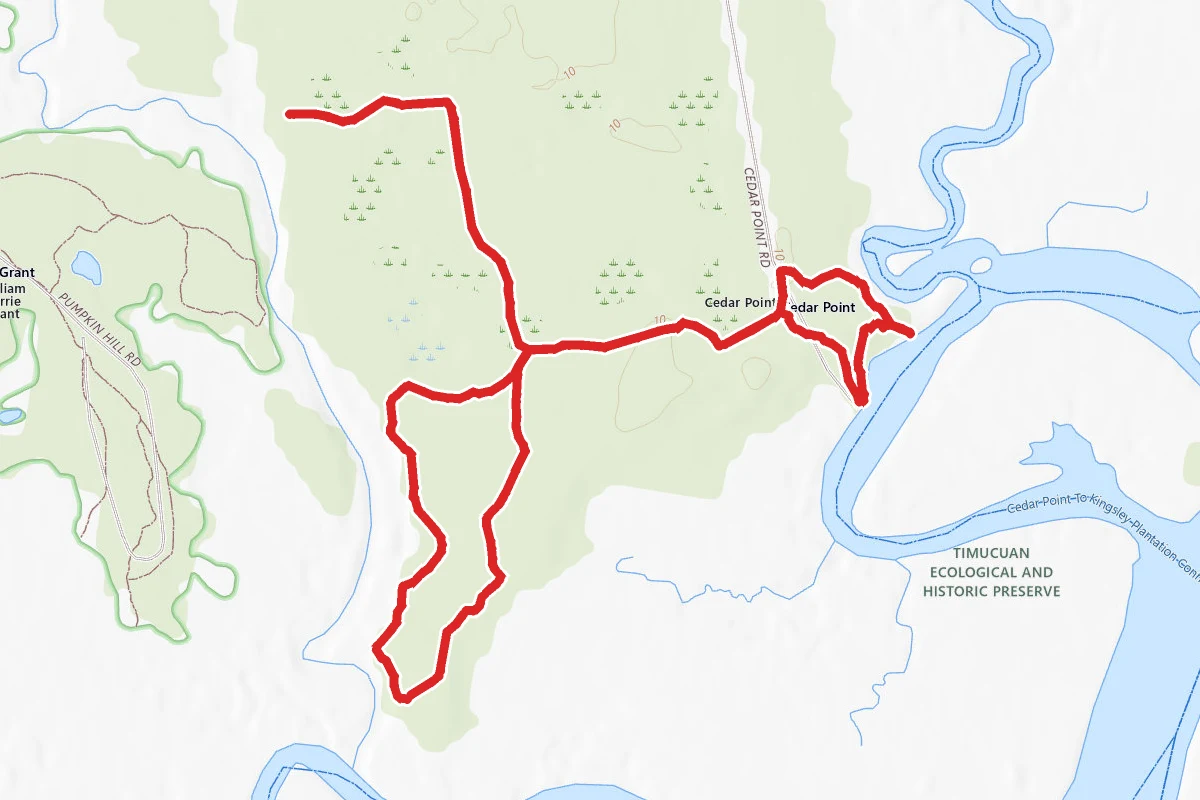 Cedar Point Preserve Loop