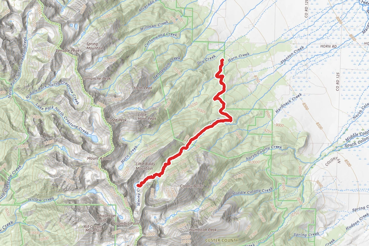 Lower and Upper Macey Lakes Via Rainbow Trail