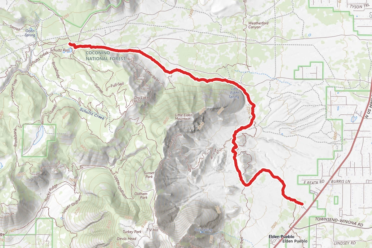 Little Elden Trail