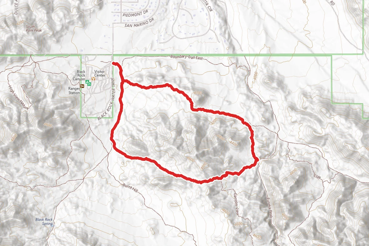 Short Loop and Fault Line Trail