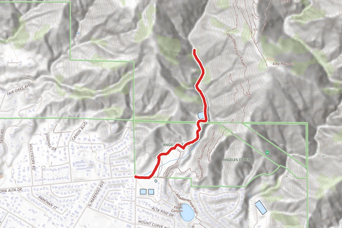 Las Flores Canyon Trail