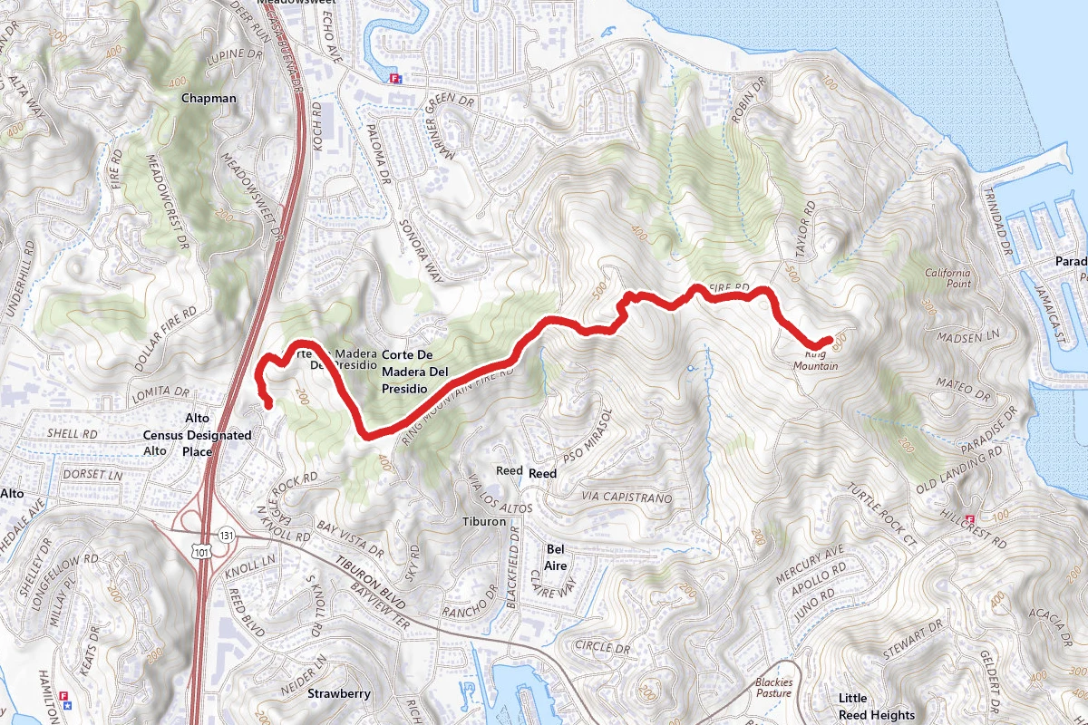 Ring Mountain Fire Road