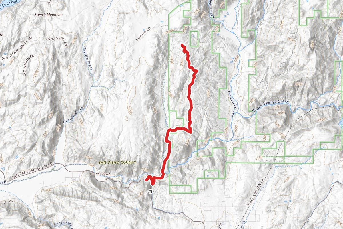 Orosco Truck Trail