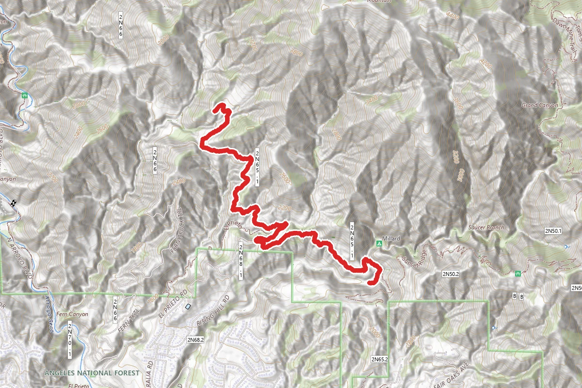 Brown Mountain Road