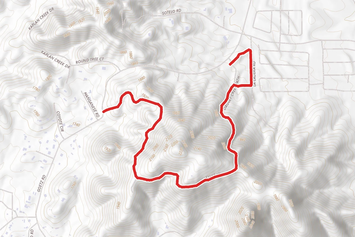 Dagget Creek Path OHV Trail
