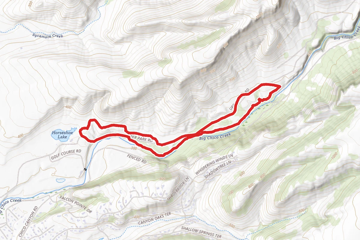 Middle Trail to Yahi Trail Loop