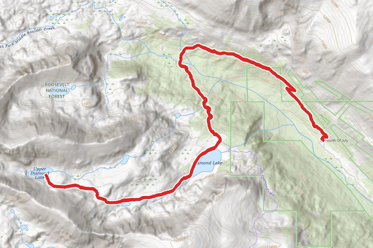 Upper Diamond Lake