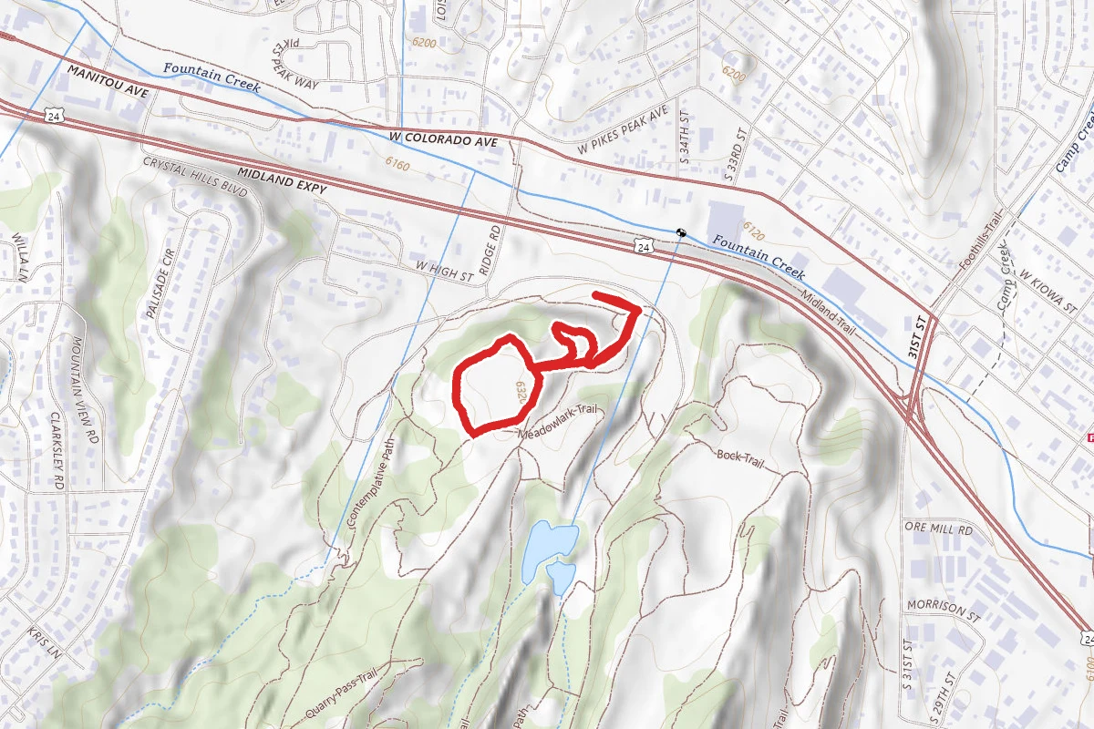 Upper Dog Loop Trail