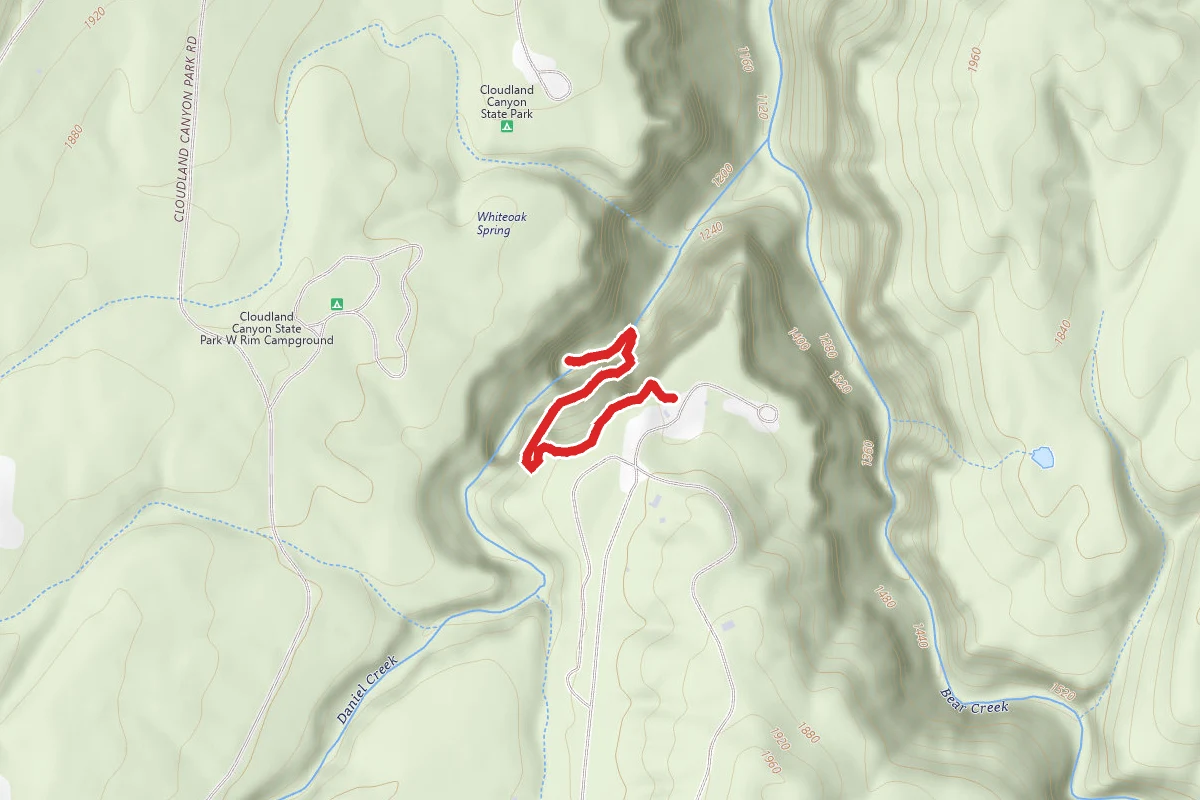 Hemlock Falls Trail