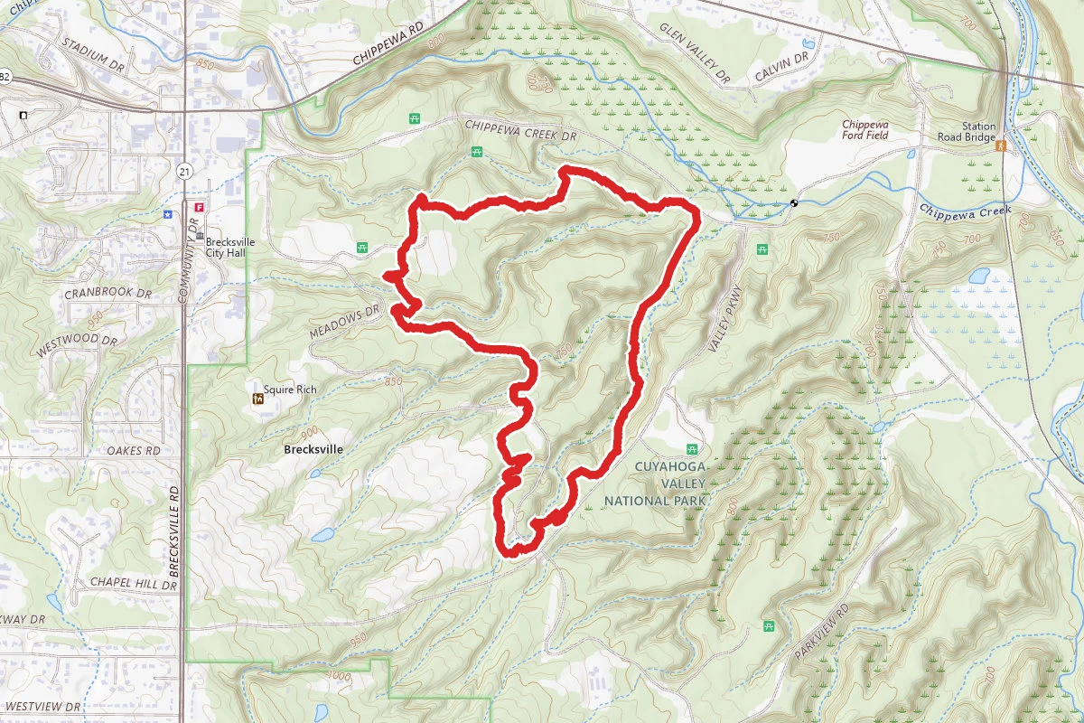 Deer Lick Cave and Bridle Loop Trail