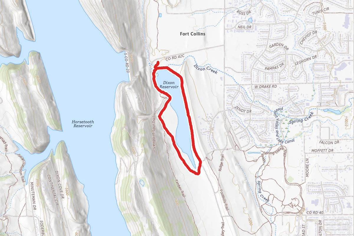 Dixon Reservoir Loop