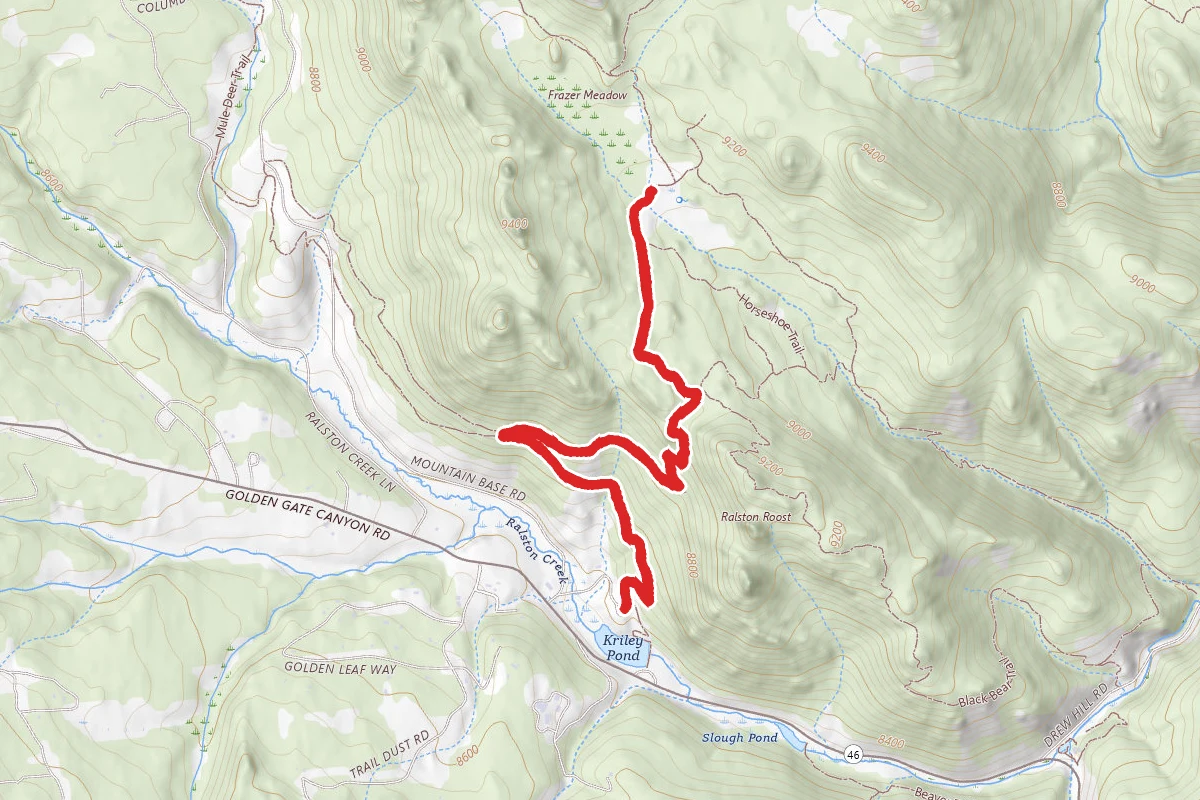 Mule Deer Trail to John Frazer Cabin