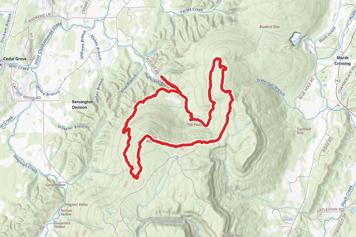 North Pocket Loop Trail