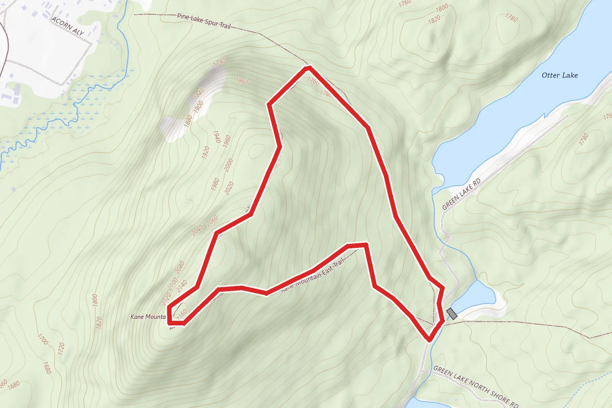 Kane Mountain North Trail Loop
