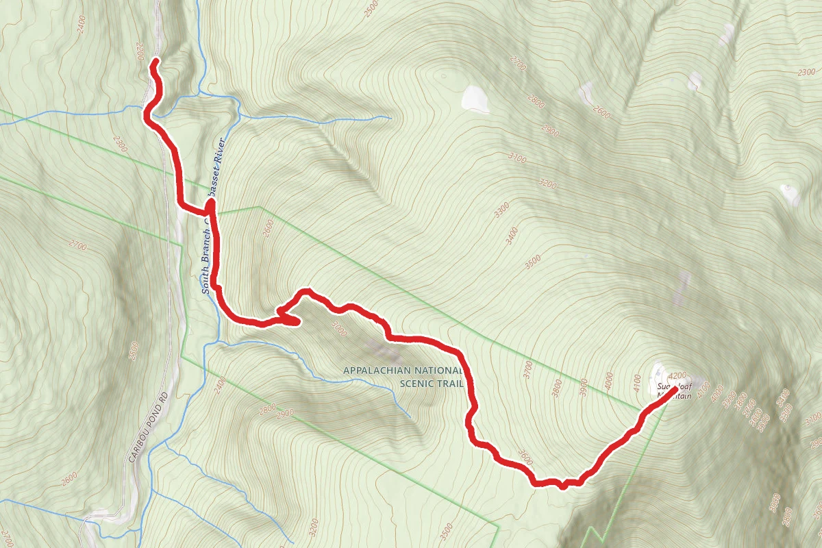 Sugarloaf Mountain via Appalachian Trail