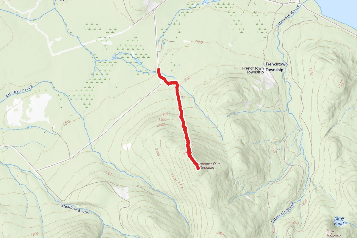 Number Four Mountain Trail