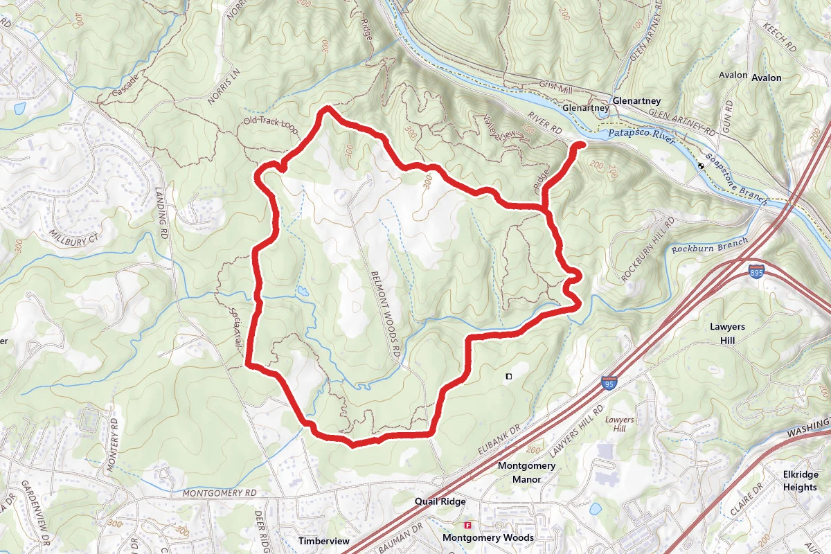 Rockburn and Three Sisters Trail Loop