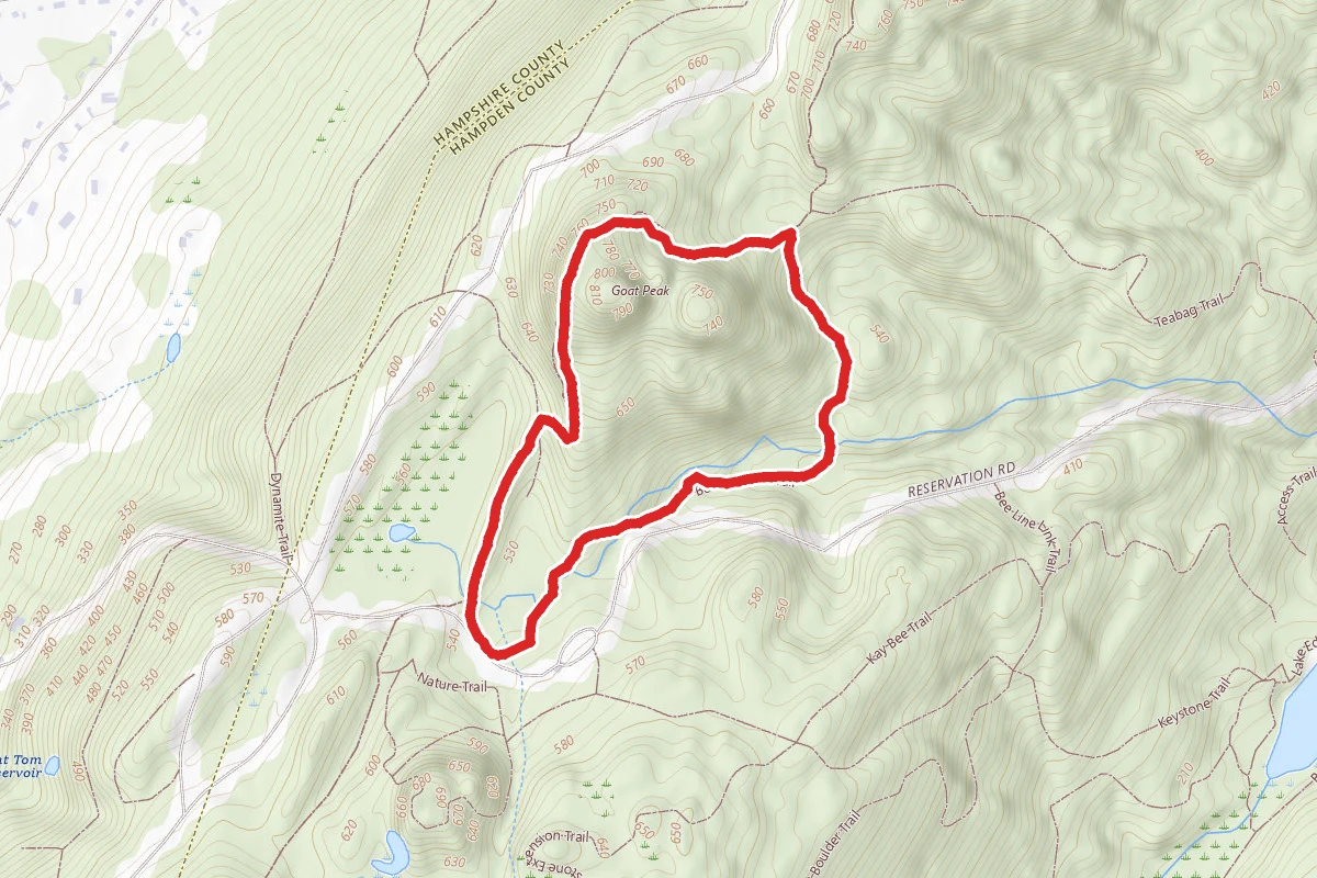 Goat Peak via Beau Bridge Trail