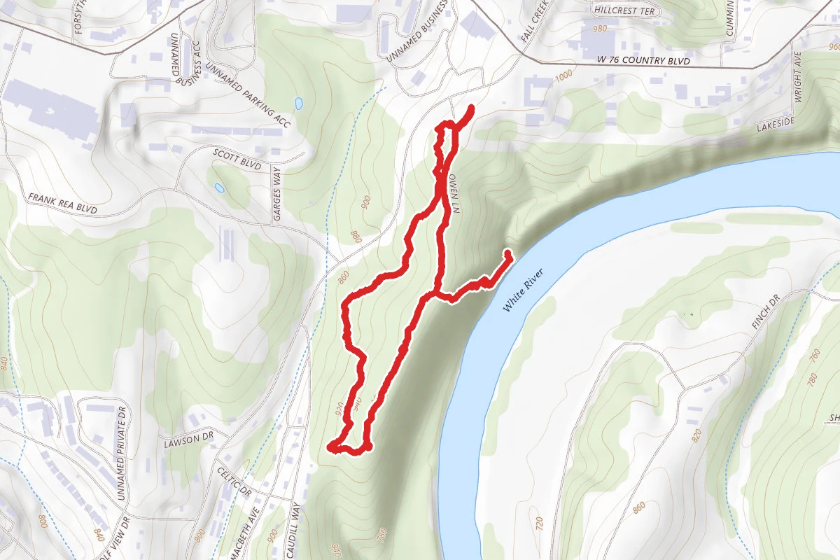 Ridge Trail and Owen Drive Trail Loop