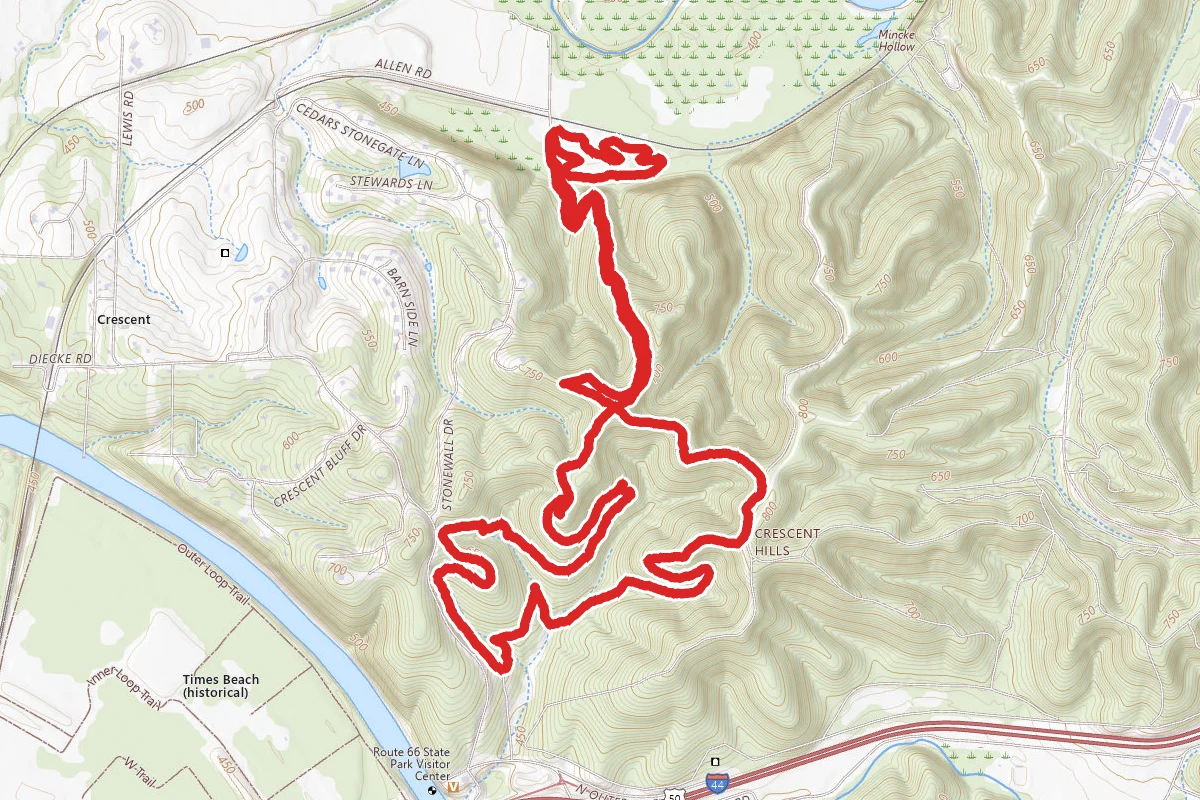 Chubb Trail and Prairie Loop