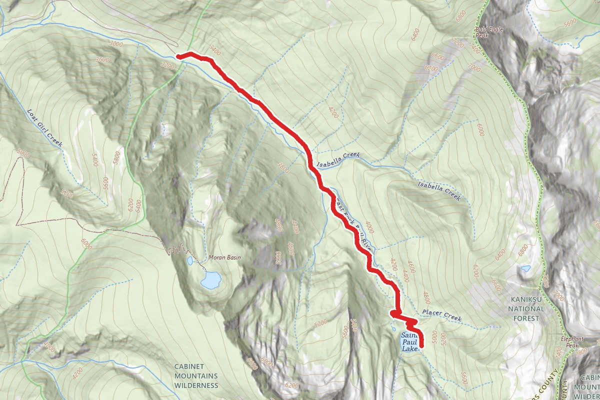 Saint Paul Lake Trail