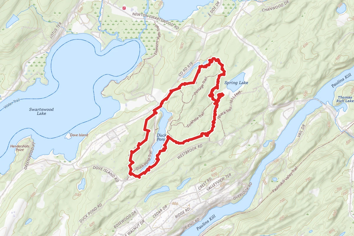 Swartswood Spring Lake Trail