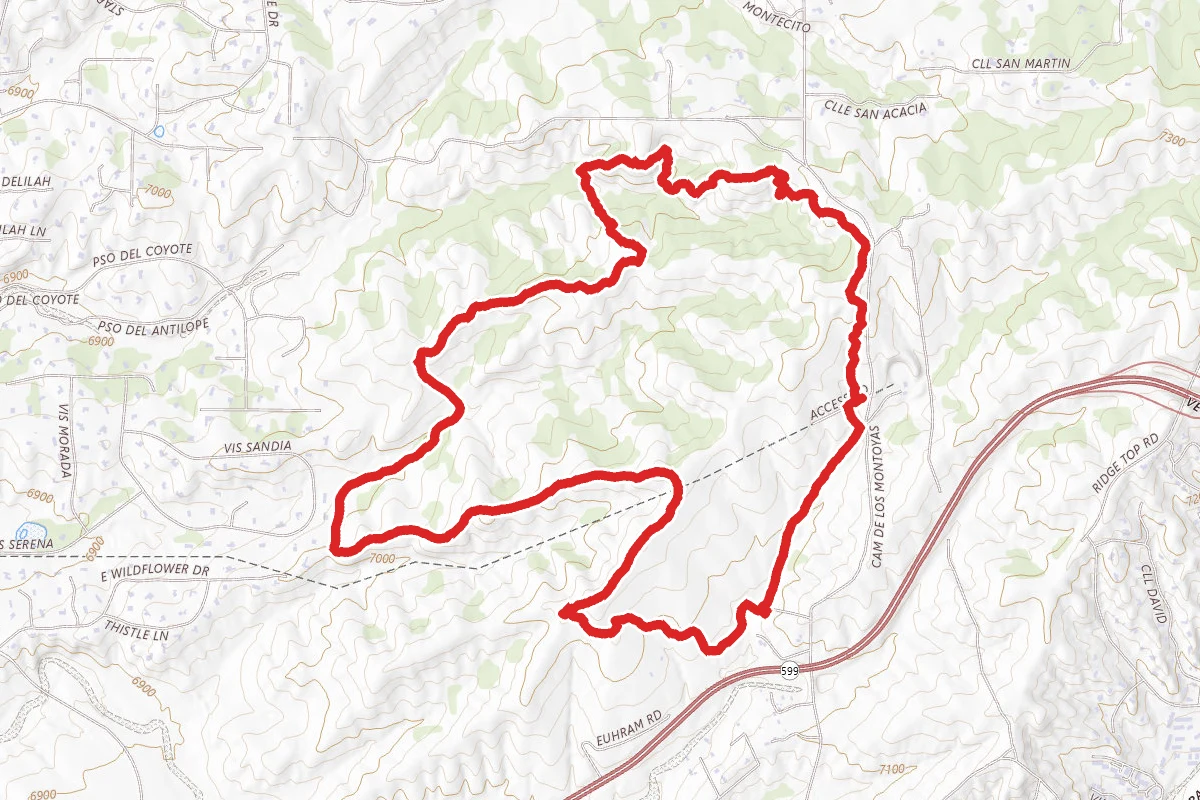 La Tierra Loop via La Cuchara Trailhead