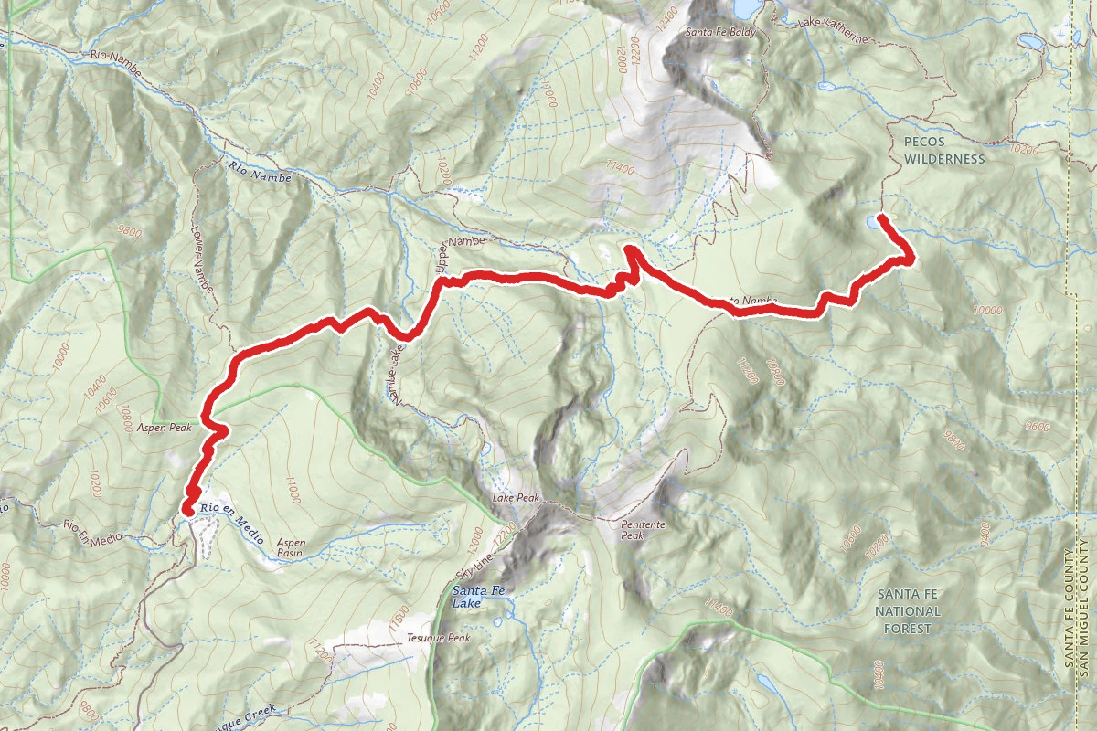 Winsor Trail to Spirit Lake